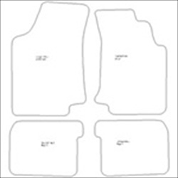 Volkswagen Golf MK4 or Jetta Car Mats
